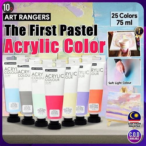 [C-AR191050] Colors Acrylic No.FEA75T 75 ml Orange FEA722 Art Rangers