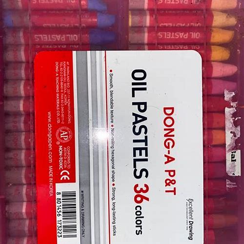 [C-AR268050] Colors Oil Pastel 24Pcs Donga