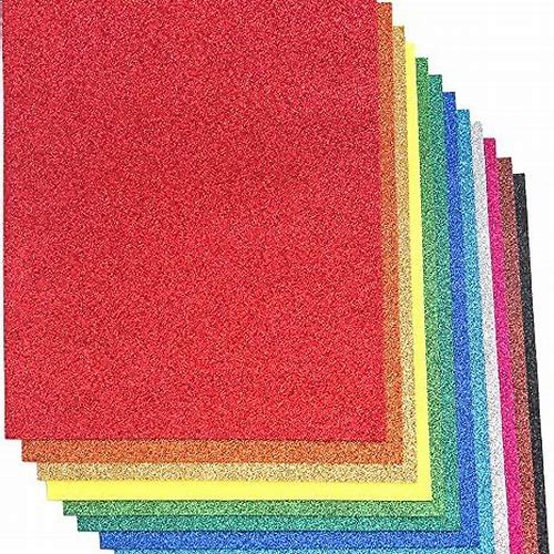 [C-AR414050] Office Mix Foam Glitter 50 x 70 Dark Blue