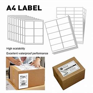 Vertex Label Laser Size A4 - /21