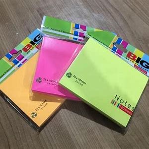 [A-PO165050] Sticky Notes Colors Size 3x4 - Sn1005/ Merry