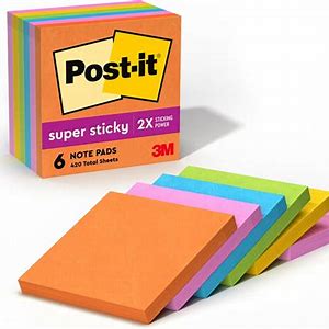 Ever Green Sticky Note5 Colour Size 3x3 - 76x76Mm - 100Sheet