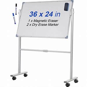 K Max Magnatic White Board Size 90x180