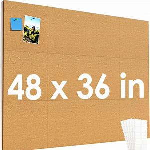 [B-BO728050] Maden Corck Board Size 60x90 - Two Sides