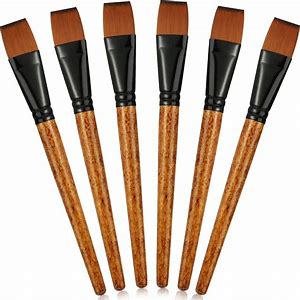 [C-AB030050] Keep Smiling Brush Artist Size 4 Flat