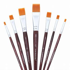 [C-AB038050] Keep Smiling Brush Artist Size 20 Flat
