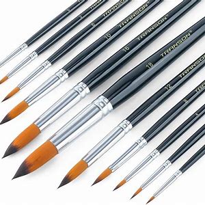 Keep Smiling Brush Artist Size 6 Round
