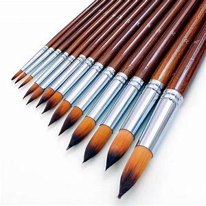 Keep Smiling Brush Artist Size 20 Round