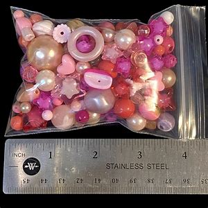 Office Mix Beads Plastic Colors - 50Gm