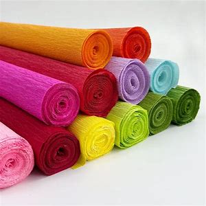 Tohama Crepe Paper (Corisha) Set 10 - 1 Meter