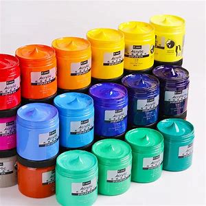 Colors Acrylic Paint No.Fea500 500 ml Pink Fea154