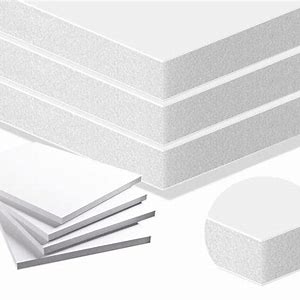 Office Mix Foam Glitter 50x70 White