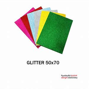 Office Mix Foam Glitter 50x70 Dark Green