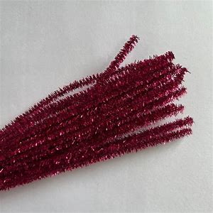 Office Mix Pipe Cleaner Glitter 25 Stick Fuchsia