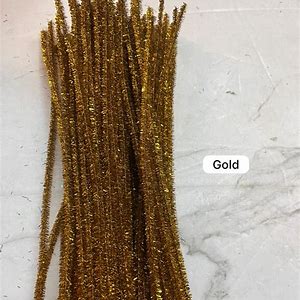 Office Mix Pipe Cleaner Glitter 25 Stick Brown