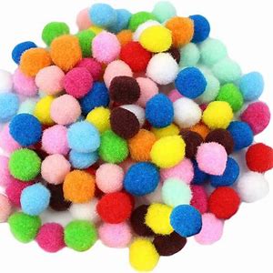 Andalosya Pom Pom Balls - Pack13 - Colors