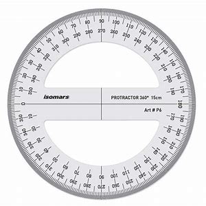 [C-SH112005] Prima Protractor 360°