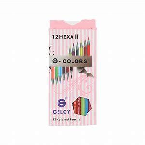 Gelcy Pencil Wooden 12 Color - Hexa11 - 416494