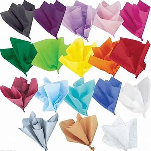 Office Mix Tissue Gift Wrap 20x26Cm 10 Sheets Dark Orange