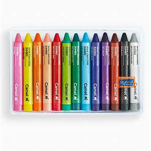 Fabercastel Wax Crayoun Color Set 12 - 120090 - Jumbo