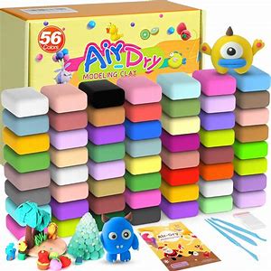 Clay Size50 gsm 6 Pices Color B - 50 - 6 Thailand