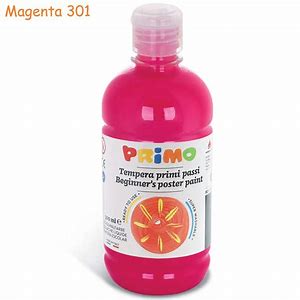 Primo Tempera Gouache Colors 500 g - Black