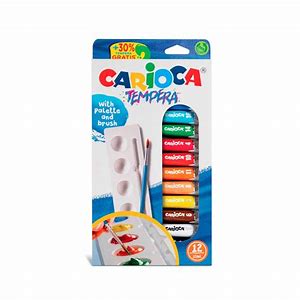 Carioca Tempera Gouache Colors 500 - Red