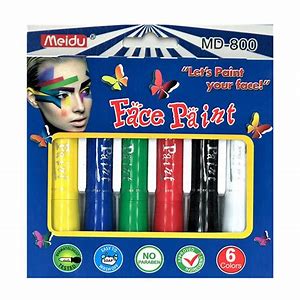 Meidu Gaga Face Paint 6Colors - Md800