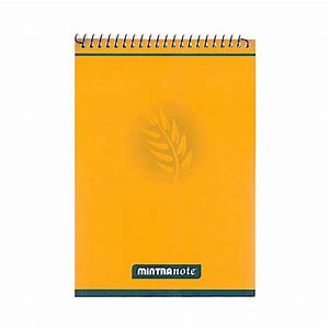 Block Note Spiral 40 Sheets A5 Mintra