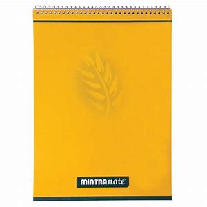 [N-BN105001] Block Note Spiral 40 Sheets A4 Mintra