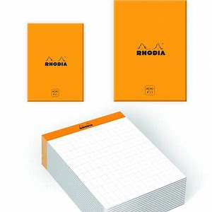 [N-BN300029] Block Note100 Sheets A4 Square Sigma