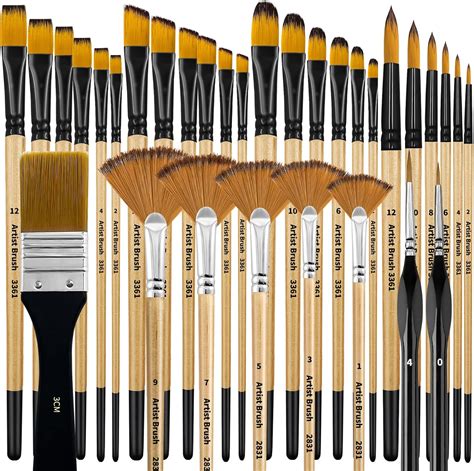Brush Artist Size 12 Flat Keep Smiling