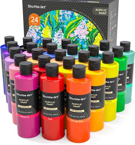 Art Colors Acrylic No.fea75t 75 ml Black FEA908 Art Rangers