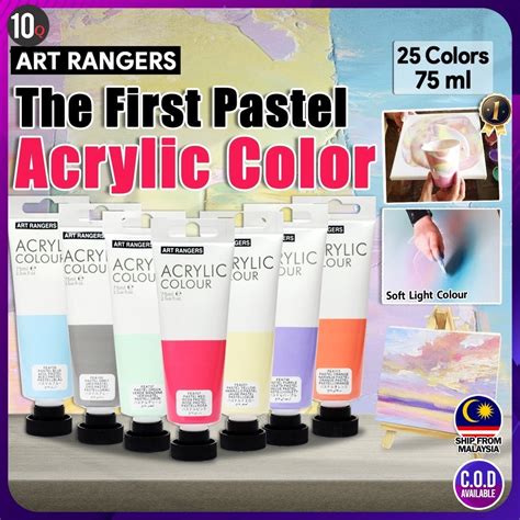 Art Colors Acrylic No.fea75t 75 ml Silver Art Rangers