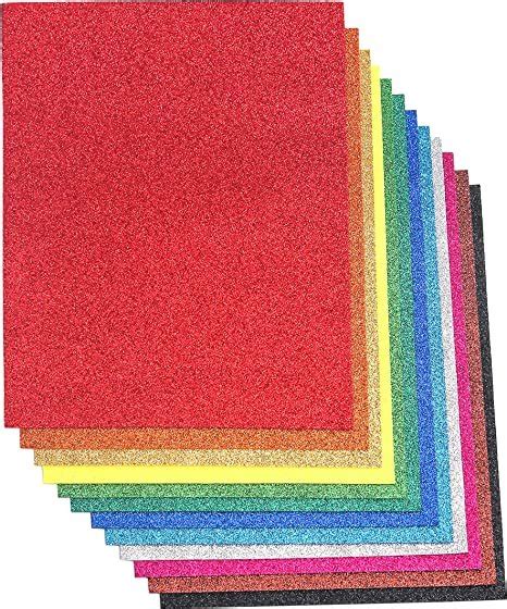 Office Mix Foam Glitter 50 x 70 White