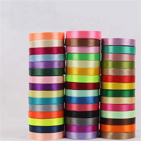 Office Mix Satin Ribbon Roll 1 cm White
