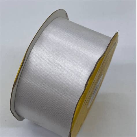 Office Mix Satin Ribbon Roll 2 cm Silver