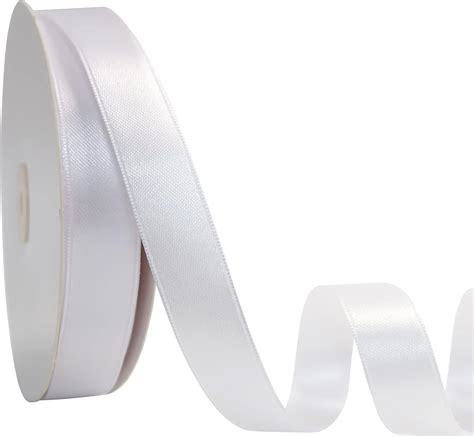 Office Mix Satin Ribbon Roll 4 cm White