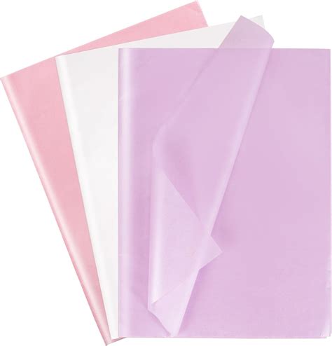 Office Mix Tissue Gift Wrap 20 x 26 cm 10 Sheets Light Purple