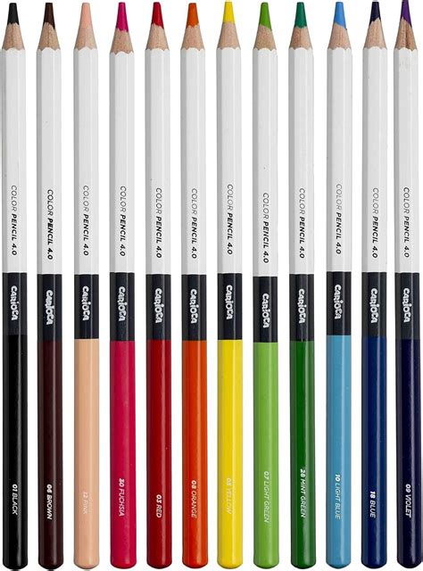 42515 Carioca Pencil Wooden Color Long Set12