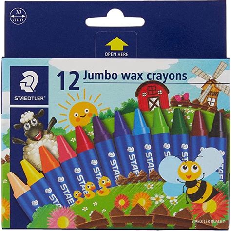 M&G Wax Crayon Color 12 Jumbo - 197098
