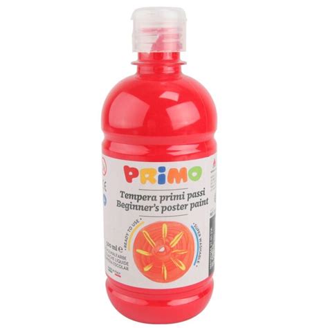Primo Tempera Gouache Colors 500 - Red