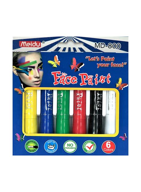 Meidu Gaga Face Paint 6colors - MD800