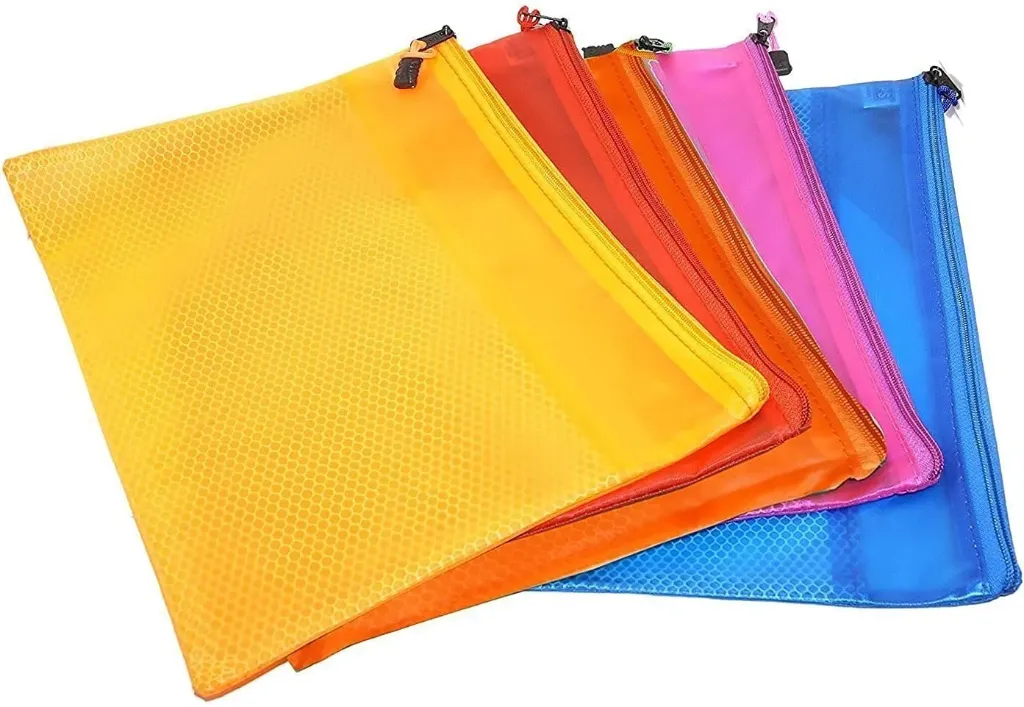 A4 File Zip Fabric