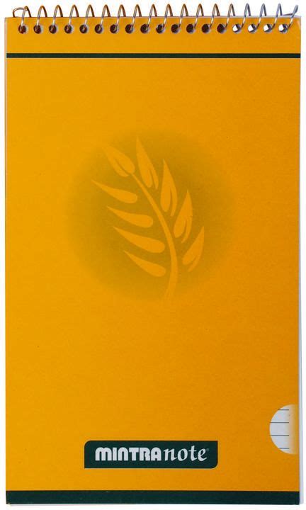 Block Note Spiral 80 Sheets A4 Mintra