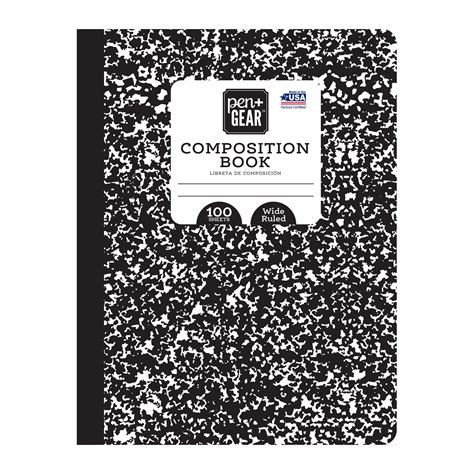 Pen Gear Note Book Jumbo Wide 150 Sh 3 Subject - Pen+ Gear