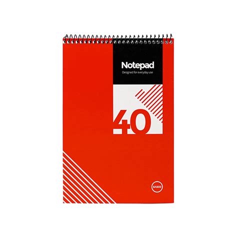 [N-BN3312050] Lou Loua Block Note Spiral 40 Sheets A4