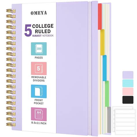 5 Subject Notebook My Copy - 200sheets - A4