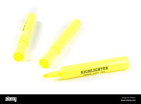 Prima Highlighter Set 4 Pens Yellow - 90531