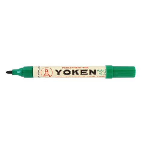 [P-MP107016] Marker Pen NO20 Yoken - Green